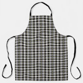 abstract texture, colorful checkered pattern, simp エプロン (正面)