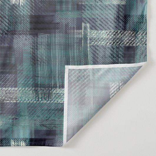 Abstract textured grey blue grunge pattern. タペストリー (詳細)