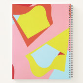 Abstract “The Eyes Have It” Spiral Notebook ノートブック (裏面)