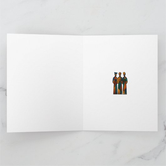 Abstract Three Wise Men カード (内部)