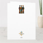 Abstract Three Wise Men カード (裏面)