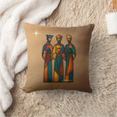 Abstract Three Wise Men クッション (ブランケット)