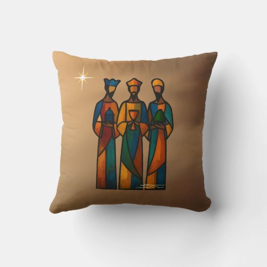 Abstract Three Wise Men クッション (裏面)