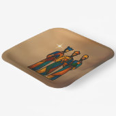 Abstract Three Wise Men ペーパープレート (傾斜あり)