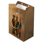 Abstract Three Wise Men ミディアムペーパーバッグ (裏面アングル)