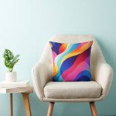 Abstract throw pillow クッション (椅子)