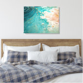 Abstract Topographic Ocean Art キャンバスプリント (インサイチュ (寝室))