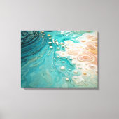 Abstract Topographic Ocean Art キャンバスプリント (正面)