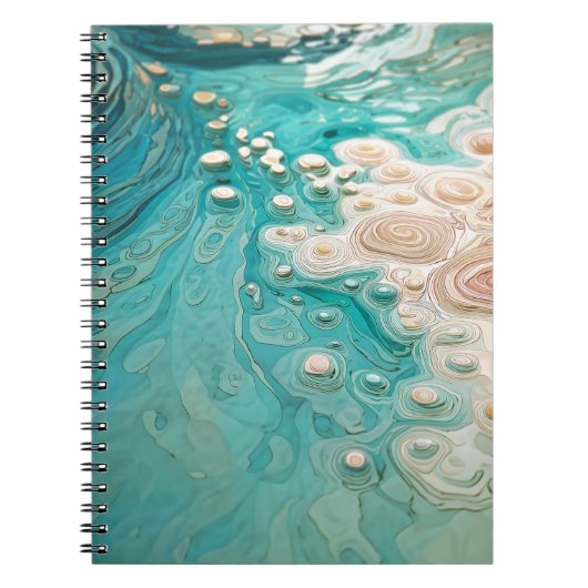 Abstract Topographic Ocean Art ノートブック (正面)