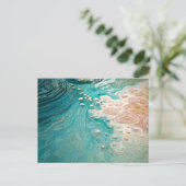 Abstract Topographic Ocean Art ポストカード (スタンド正面)