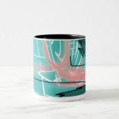 Abstract Traction Mug ツートーンマグカップ (中央)