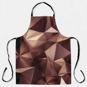 Abstract triangle crystal background. エプロン (正面)