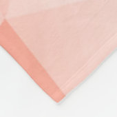 Abstract Triangles Seamless Pattern - Red Version  フリースブランケット (角)