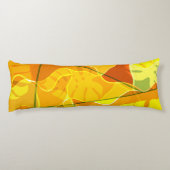 ABSTRACT TROPICAL LEAVES  ボディピロー (裏面)