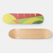 Abstract Tropicana Skateboard Deck スケートボード (横)