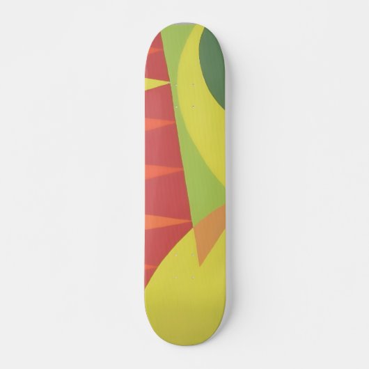 Abstract Tropicana Skateboard Deck スケートボード (正面)