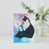 Abstract Tuxedo Cat                                ポストカード (スタンド正面)