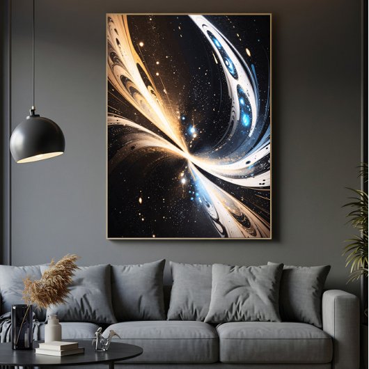 Abstract Universe キャンバスプリント