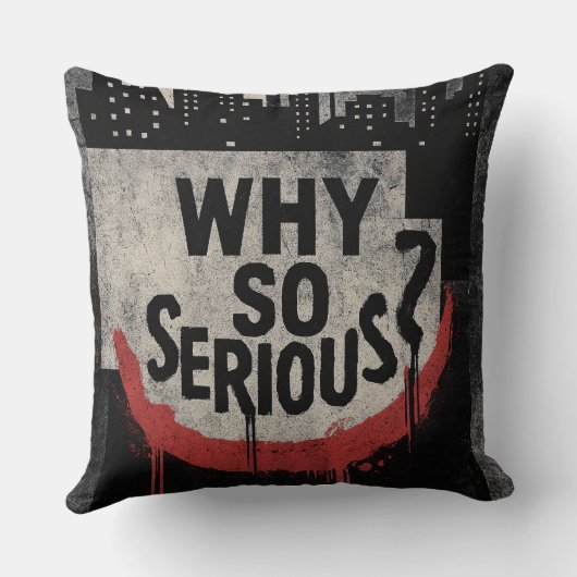 Abstract Urban Grin Art クッション (裏面)