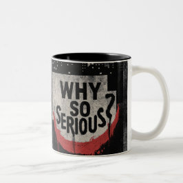 Abstract Urban Grin Art ツートーンマグカップ