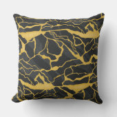 abstract veined stone クッション (正面)