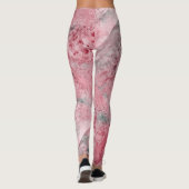 Abstract Vibrant Pattern Psychedelic Color Burst レギンス (裏面)