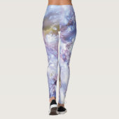 Abstract Vibrant Pattern Psychedelic Color Burst レギンス (裏面)