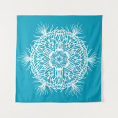 Abstract vintage pattern of creative snowflake. Is タペストリー (正面(横))