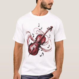 abstract violin tシャツ