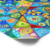 Abstract vision Poster ポスター (角)