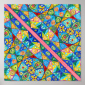 Abstract vision Poster ポスター (正面)