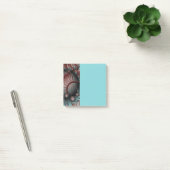 Abstract Vivid Fantasy Fractal Art Brown Blue ポストイット (オフィス)