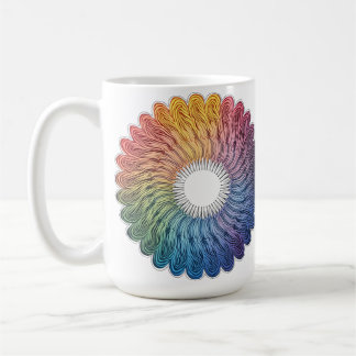 Abstract vivid mug コーヒーマグカップ