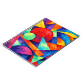 Abstract vivid mug ノートブック (左側)