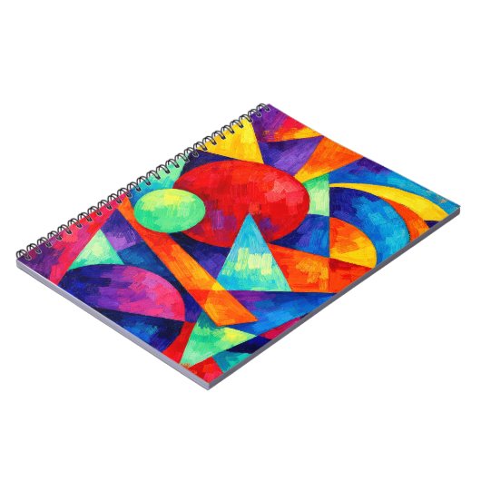 Abstract vivid mug ノートブック (左側)