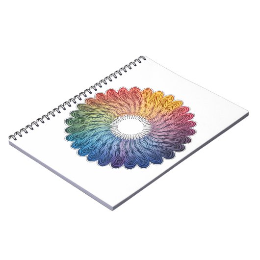 Abstract vivid notebook ノートブック (左側)