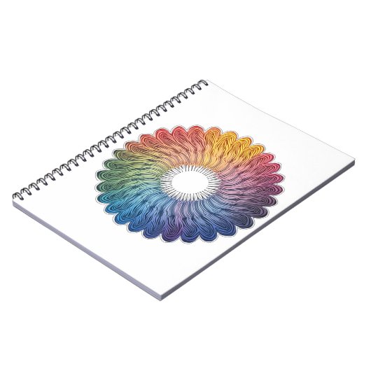 Abstract vivid notebook ノートブック (左側)