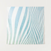 Abstract water texture made by hand painted waterc タペストリー (正面(横))