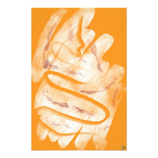 ABSTRACT WATERCOLOR  フォトプリント            (正面)