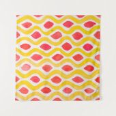 Abstract watercolor background タペストリー (正面(横))