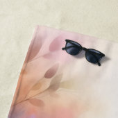 Abstract Watercolor Florals Beach Towel ビーチタオル (インサイチュ)