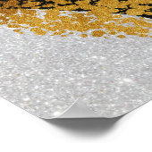 Abstract Watercolor Geometrical, Abstract, Minimal ポスター (角)