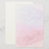 Abstract watercolor hand painted background 11 便箋 (正面/裏面)