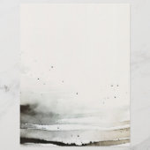 Abstract Watercolor Therapist Counselor チラシ (裏面)