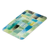 Abstract watercolor window by Paul Klee  マグネット (左側)