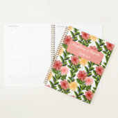 Abstract Watercolour Florals Planner プランナー手帳 (ディスプレー)