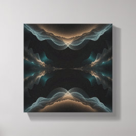 Abstract Wave Energy Canvas Art キャンバスプリント
