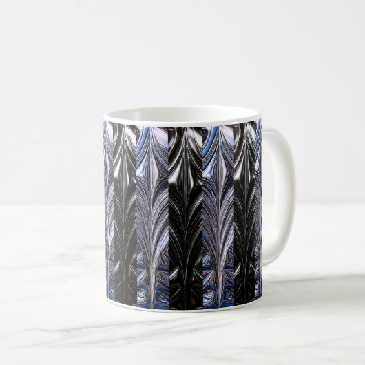 Abstract Wave Mug コーヒーマグカップ (正面右)
