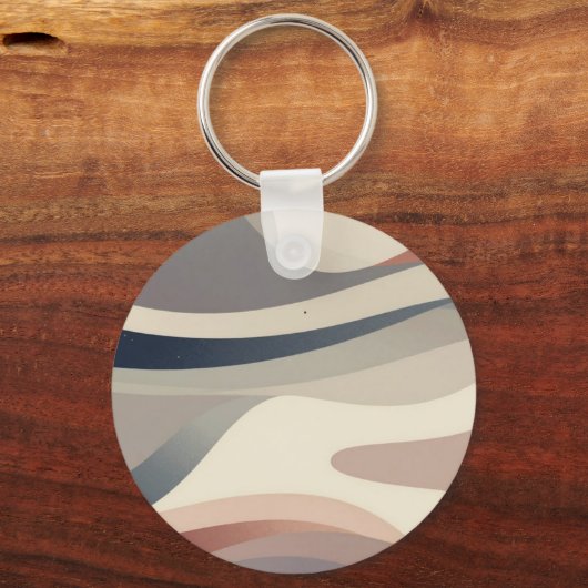 Abstract Waves  キーホルダー (裏面)