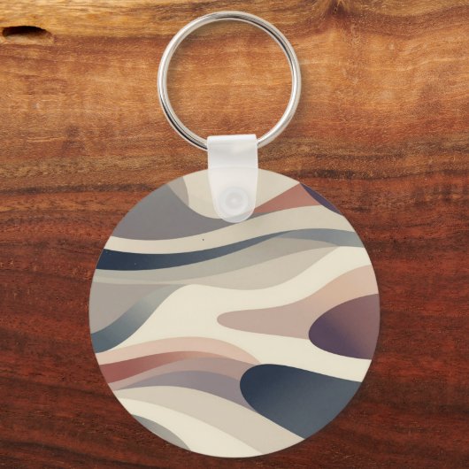 Abstract Waves  キーホルダー (正面)